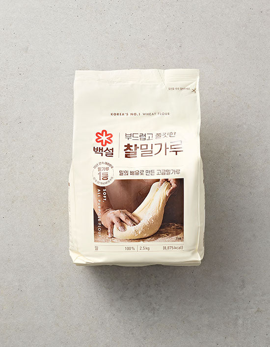 [백설] 찰밀가루 2.5kg - Kurly USA