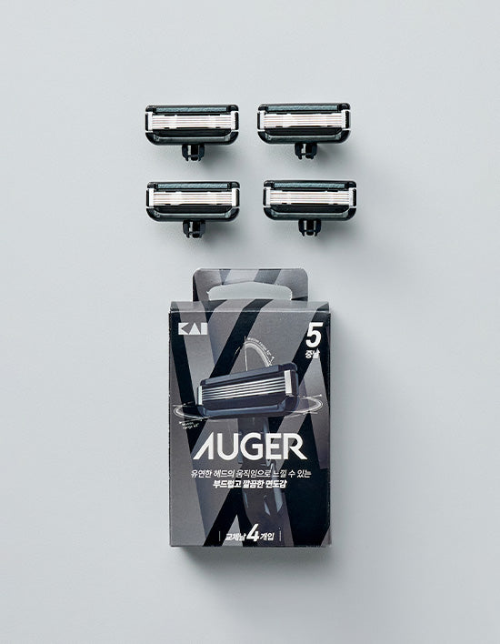 [카이] AUGER 아우거 면도날 4개입