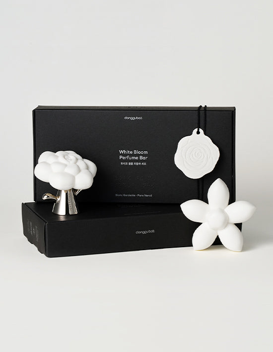 Donggubat White Bloom Perfume Bar Set (퍼퓸바) | 화이트 블룸 퍼퓸바 세트