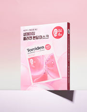 [토리든] 셀메이징 저분자 콜라겐 탄력 겔 마스크 4매입 (상/하/목) - Kurly USA