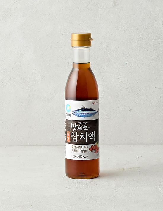[청정원] 맛선생 꽃게참치액 560g - Kurly USA