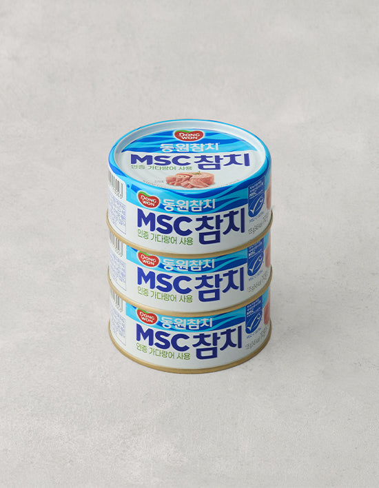 [Dongwon] MSC Tuna 135g x 3 Cans