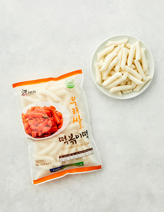 [공덕농협] 우리쌀로 만든 떡볶이떡 1kg - Kurly USA