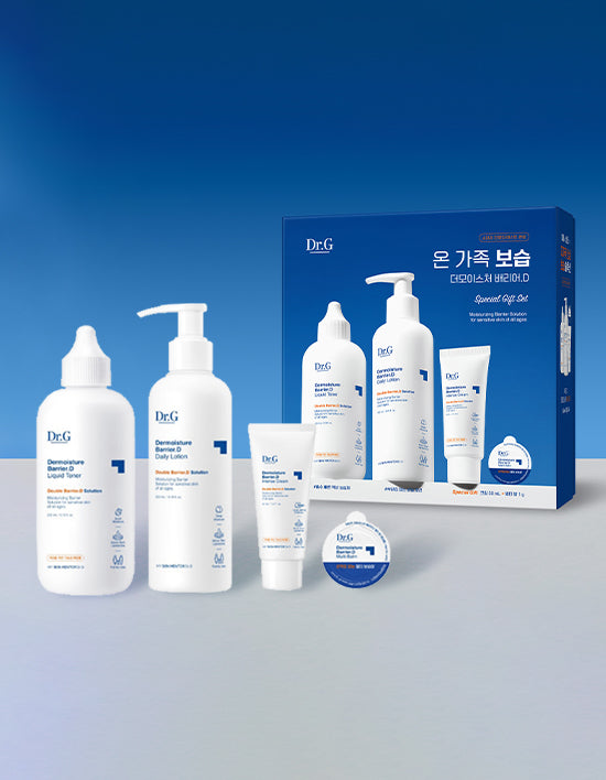 [닥터지] 더모이스처 배리어.D 스페셜 세트(토너 200ml+로션 200ml+크림 30ml+밤1g)