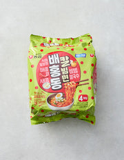 [농심] 배홍동칼빔면 128g*4입 - Kurly USA