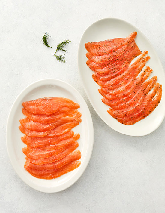 [Ozen] 훈제연어 슬라이스 360g 2종 (냉동) (택1) - Kurly USA