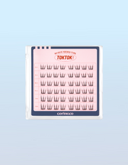 [코링코] 톡톡하라 노글루 속눈썹 #뮤즈 라이트 (48pcs) - Kurly USA