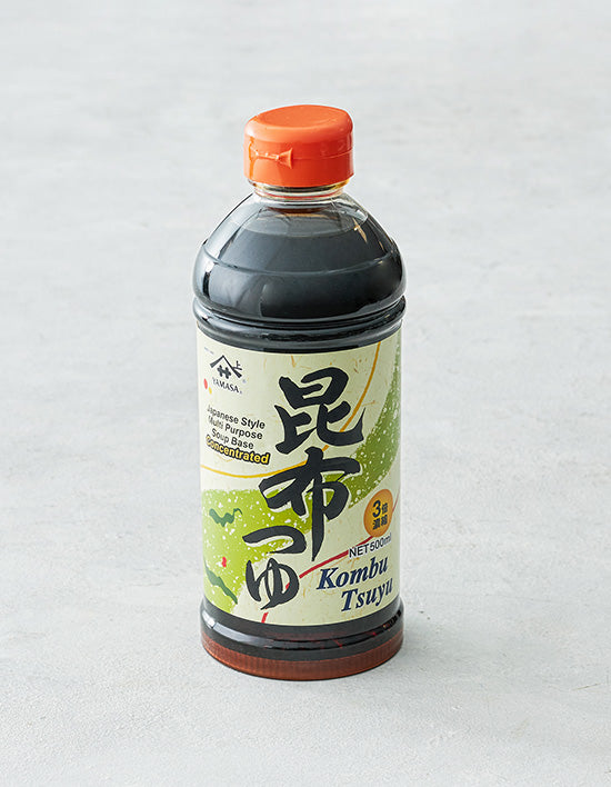 Kombu Tsuyu Kelp Soup Base (콘부 쯔유) | 콘부 쯔유(다시마 쯔유) 500ml