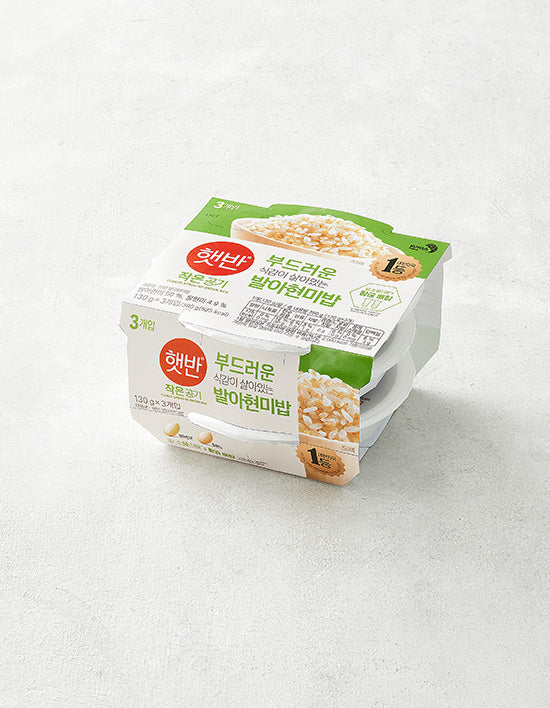 [Hetbahn] Germinated Brown Rice Small Bowl 130g*3