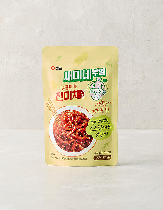 [새미네부엌] 부들 촉촉 진미채양념 120g - Kurly USA