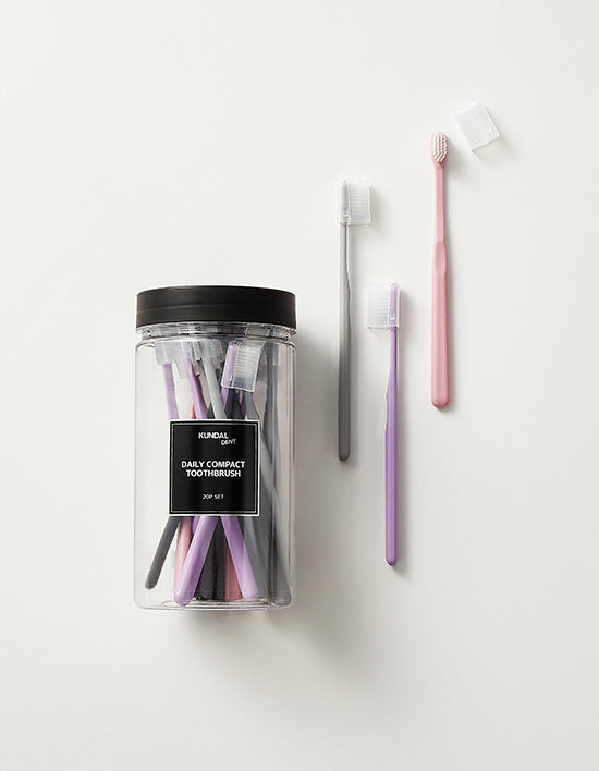 Daily Protector Compact Toothbrush, 20 ct (칫솔) | 데일리 프로텍터 컴팩트 칫솔 20개입 세트