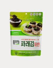 Pulmuone Green Laver Seaweed Flakes, 65g (파래 김자반) | 파래 김자반 65g