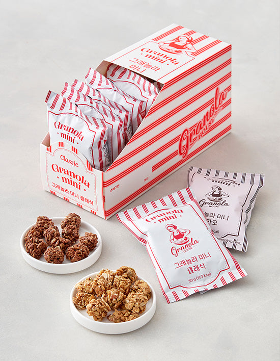 Mini Granola Single-Serve 10pk (그래놀라) | 그래놀라 미니 10개입 2종(택1)