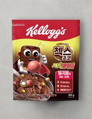 [Kellogg's] 5-Grain Choco Chex Magic Popping Ball Cereal 400g