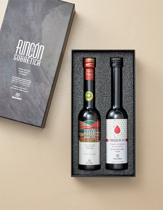 [Almazaras] Ringcón Organic Olive Oil & Vinegar Set