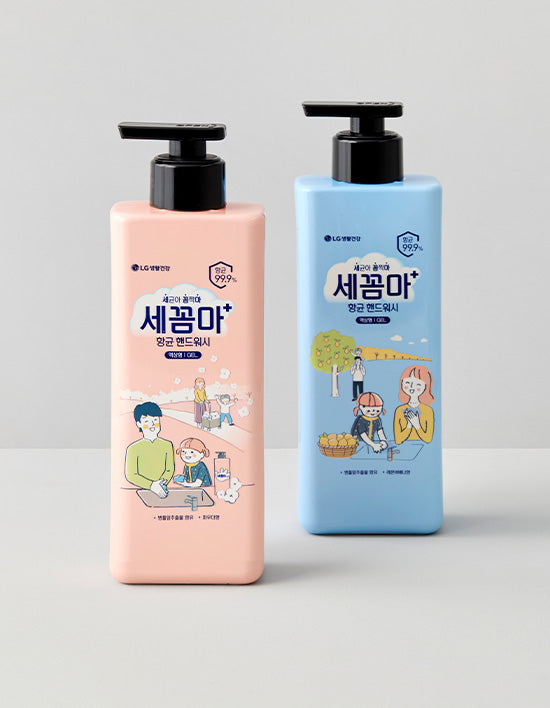 [온더바디] 세꼼마 핸드워시 480ml 2종 (택1) - Kurly USA