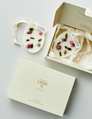 [리디아] 로즈봉봉 왁스타블렛 듀오 선물세트 - Kurly USA