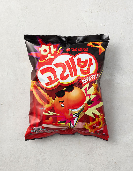 [오리온] 핫고래밥 매콤양념 118g - Kurly USA
