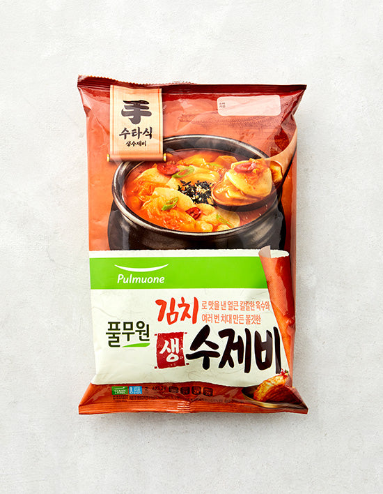 [풀무원] 김치 생 수제비 2인분 - Kurly USA