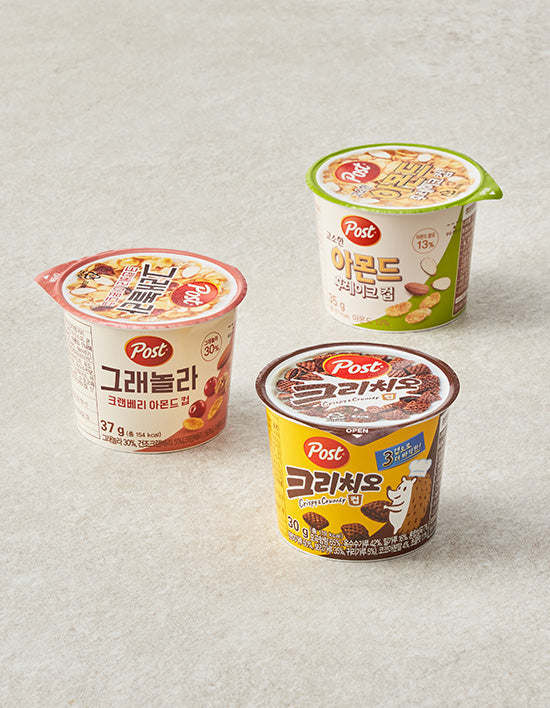 [Post] NEW Cup Cereals (choose 1 of 3)