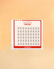 [코링코] 톡톡하라 노글루 속눈썹 #체리콕 라이트 (54pcs) - Kurly USA