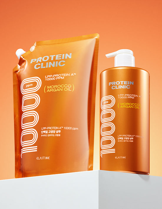 [Elastine] Protein Clinic Highly Nourishing Protein Shampoo 1000ml + 900ml Refill