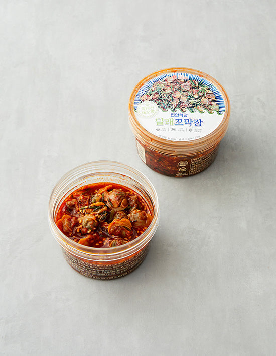 Marinated Cockles w/ Wild Chives (Kkomak-jang) | 달래 꼬막장