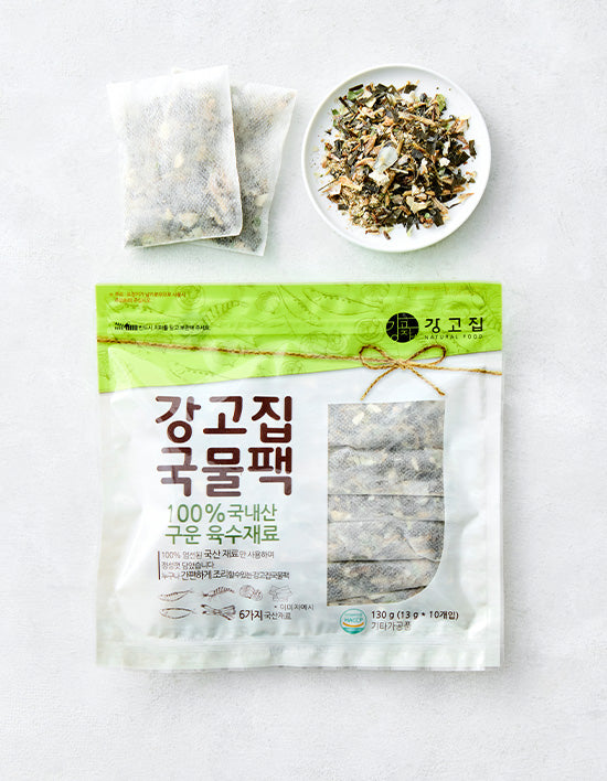 Gangogip Roasted Soup Stock Pack (국물팩) | 로스팅 국물팩