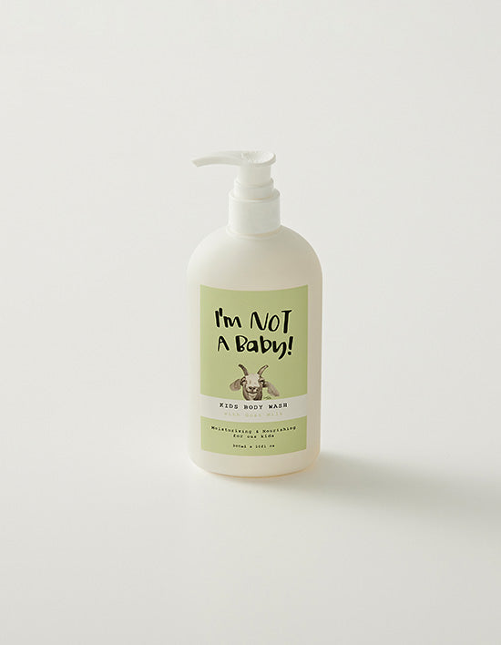 [아임낫어베이비] 고트밀크 키즈 바디워시 300ml - Kurly USA