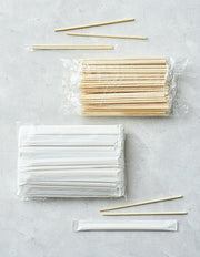 Disposable Bamboo Chopsticks, 4 Types (대나무 젓가락) | 일회용 대나무 젓가락 4종 (택1)
