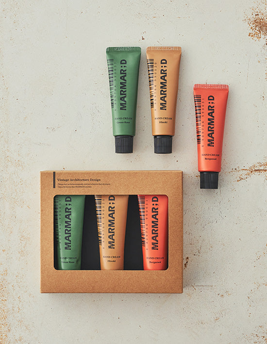 [마르마르디] 핸드크림 트리플 선물세트 - Kurly USA