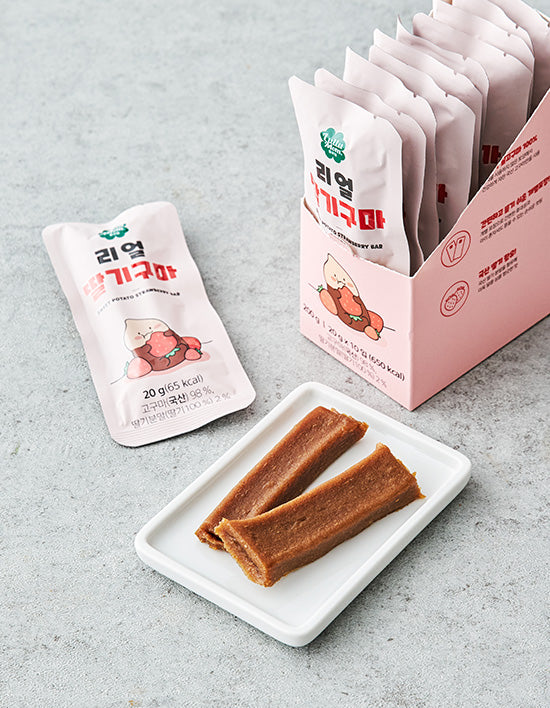 [룰루맘] 리얼딸기구마 (20g x 10개입) - Kurly USA