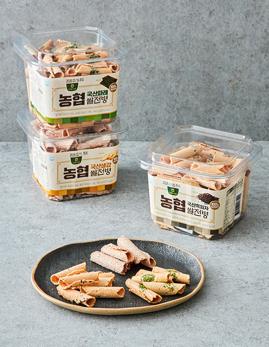 [Nonghyup] Rice Pancakes 160g x 3 Types (Choose 1)