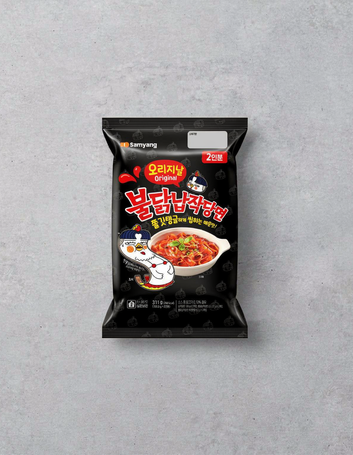 [삼양] 불닭납작당면 312G