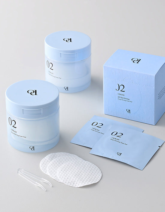 [오데어] 딥 글로잉 토너 패드 150g (엠보타입/플레인타입/파우치타입) 3종 (택1)