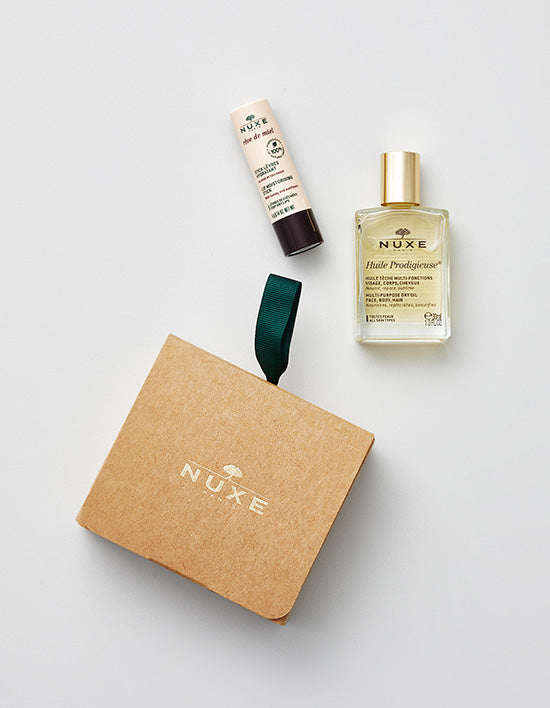 [선물세트] 눅스 멀티 드라이 오일 30ml & 스틱레브르 듀오 - Kurly USA