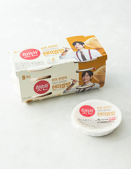 [햇반] 현미쌀밥 210g (8입) - Kurly USA