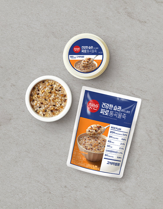 Farro Whole Grain Porridge, 2 Types (통곡물죽) | 라이스플랜 파로통곡물죽 2종 (택1)