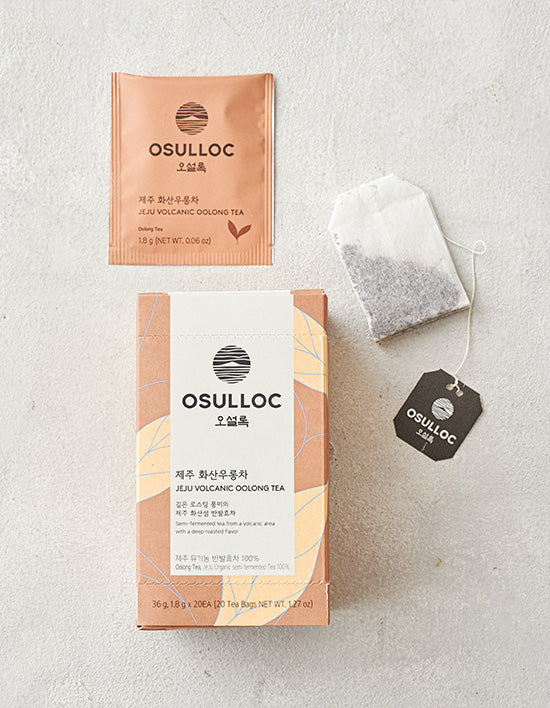 [O'sulloc] Jeju Volcanic Oolong Tea 30 g (1.5 g x 20 packs) – Kurly USA