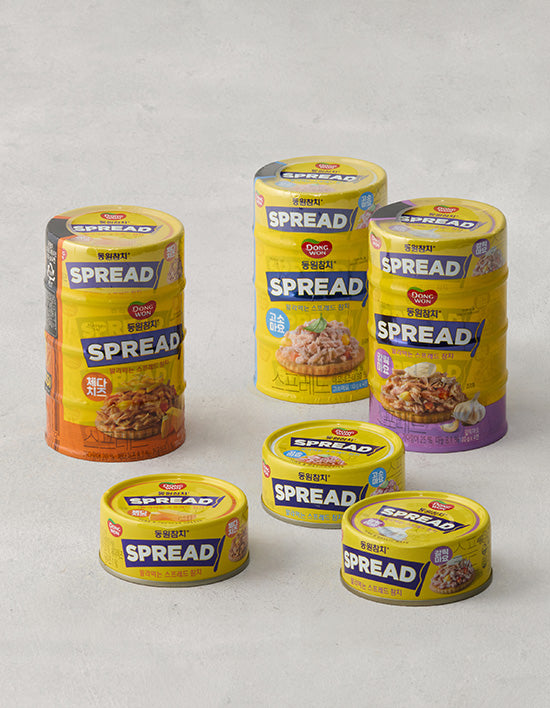 [Dongwon] 3 types of spread tuna (100g x 4 cans) (choose 1)