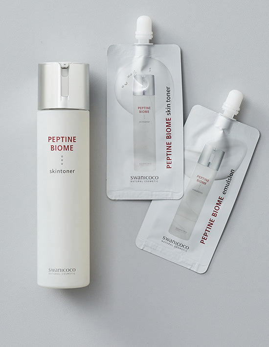 [스와니코코] 펩타이드 바이옴 스킨토너 130ml (+펩타이드 바이옴 스킨 10ml+로션 10ml 증정) - Kurly USA