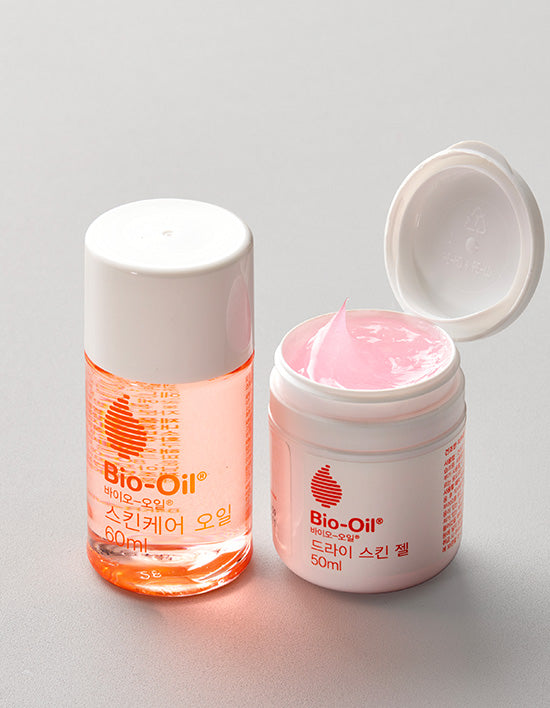 [바이오오일] 스킨케어오일 60ml+드라이스킨젤 50ml 선물 기획세트 (+쇼핑백) - Kurly USA
