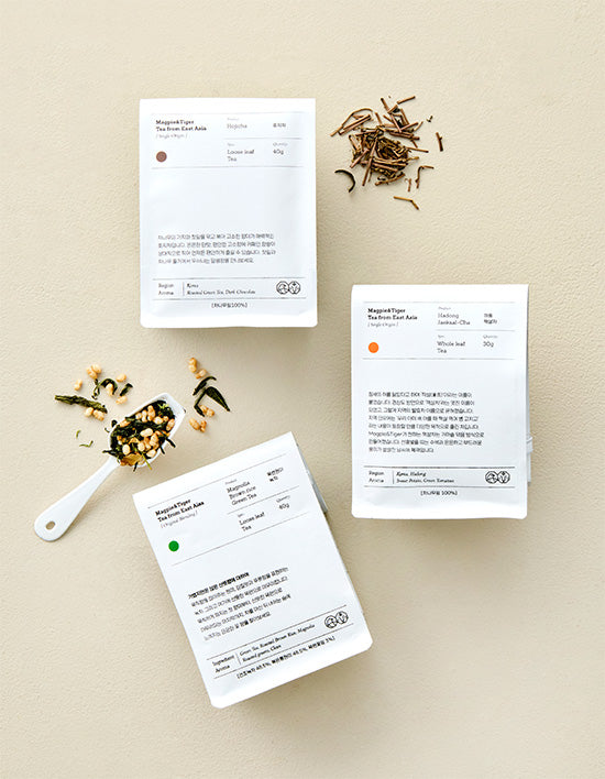 [McPie & Tiger] 3 types of loose leaf tea (choose one) – Kurly USA