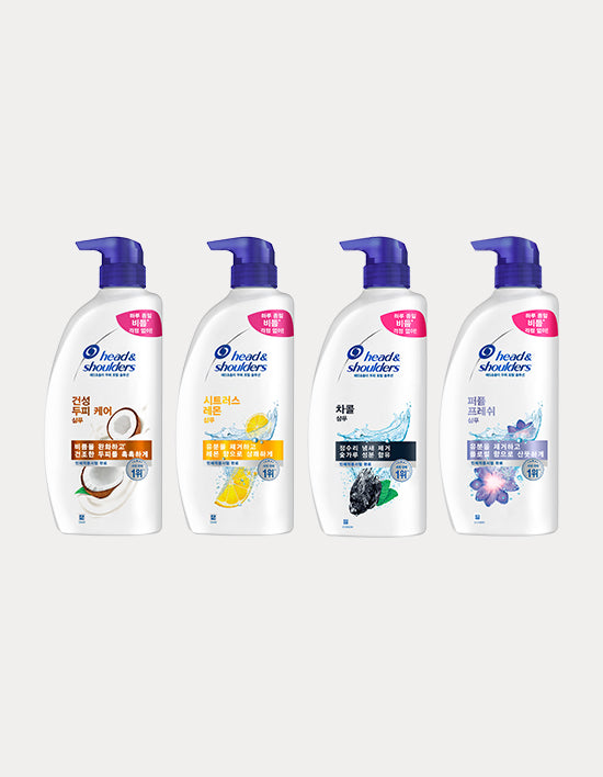 Head & Shoulders Shampoo, 4 Types, 800ml (샴푸) | 샴푸 800ml 4종 (택1)