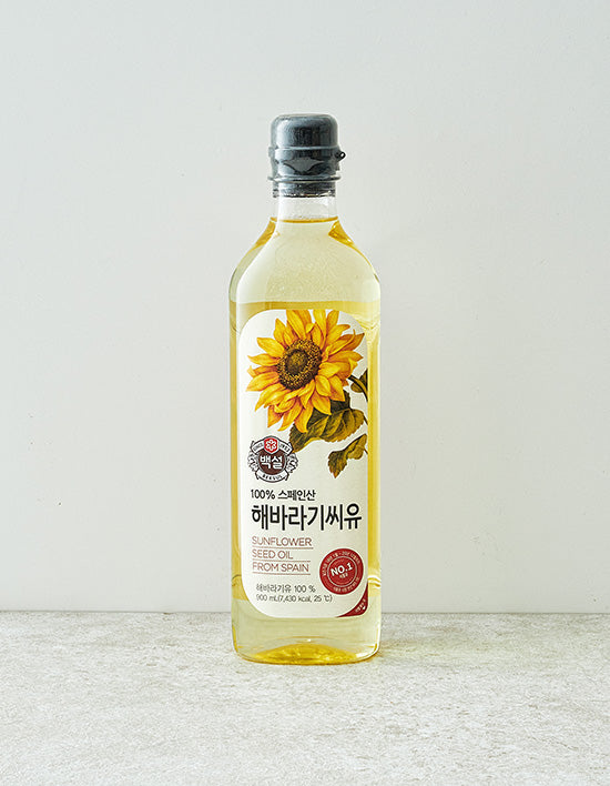 [백설] 해바라기씨유 900mL - Kurly USA