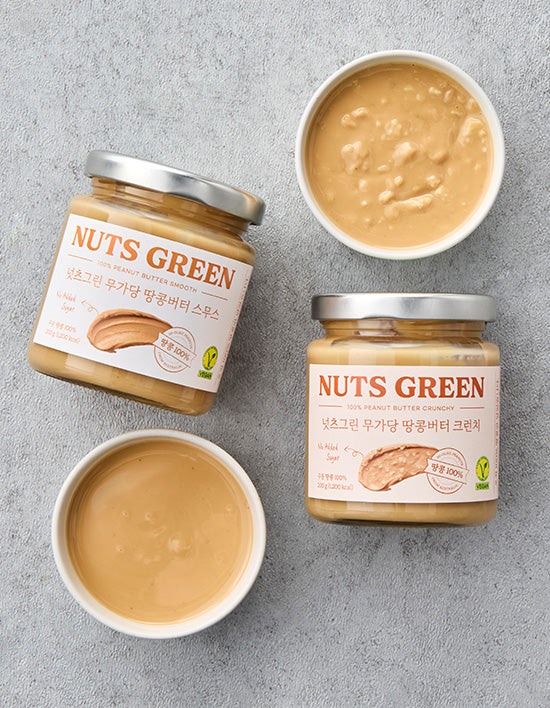 [Nutsgreen] 100% Peanut Butter 2 Types (Select 1)