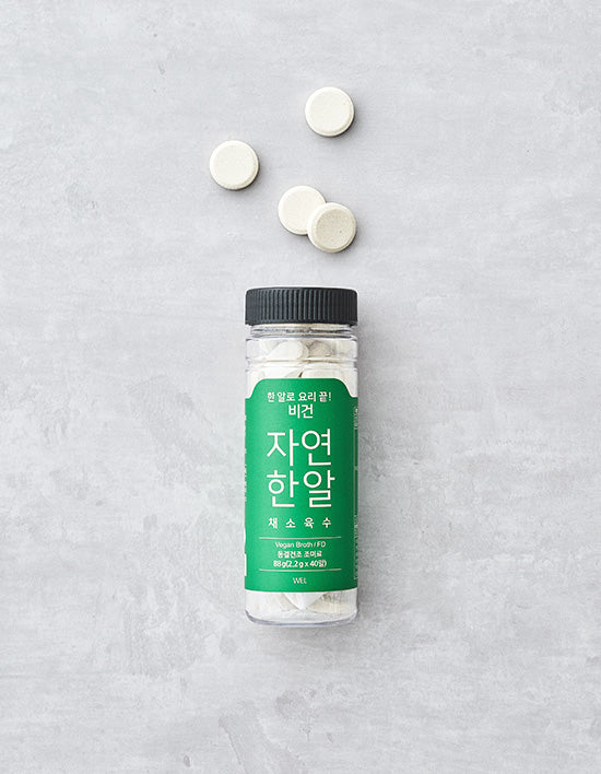 [자연한알] 채소육수 (코인육수/40정) - Kurly USA