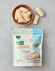 Nonghyup Glutinous Condensed Milk Yugwa, 150g (연유과) | 찹쌀연유과 150g