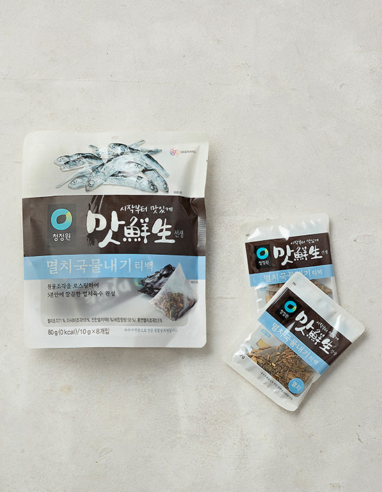 [청정원] 맛선생 멸치국물내기티백 80g