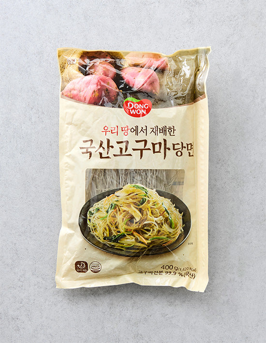 Korean Sweet Potato Glass Noodles (당면) | 국산고구마당면 400g